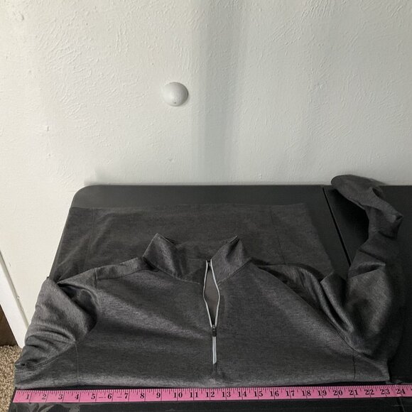Ogio Pullover Jacket Mens Sz L Gray‎ 1/4 Zip Activewear Gym Golf Outdoor - Picture 10 of 13